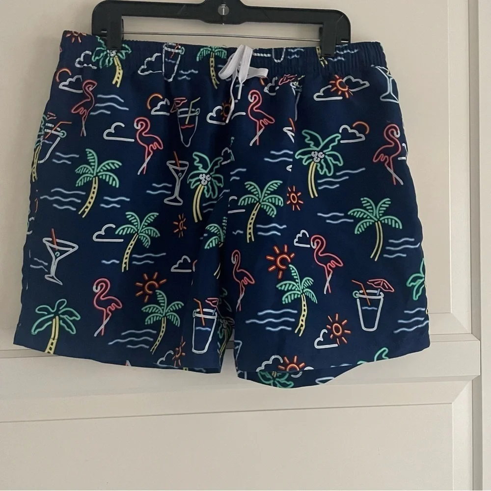 Chubbies The Neon Lights Classic Swim Trunk Shorts  30396